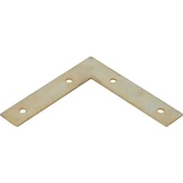 Оконный уголок NAZ 100x100x20x1.5 мм желтый цинк