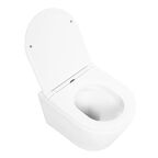 Унитаз подвесной BelBagno Tre BB8001CHR/SC c креплением и сиденьем дюропласт soft close