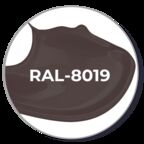 Краска по дереву акриловая для фасадов и внутренних работ PROFIPAINTS SILVER WOOD FACADE 0.9л , RAL-8019