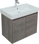 Комплект мебели Aquanet Nova Lite 76 см подвесной (тумба с раковиной и зеркалом)