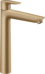 Смеситель Hansgrohe Talis E 71716140 для раковины, со сливным гарнитуром, шлифованная бронза