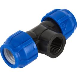 Тройник комбинированный Valfex 25x3/4"x25 мм ВР полипропилен 1210012503425