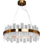 Люстра подвесная светодиодная Arte Lamp Gracia 15 м² нейтральный белый свет цвет медный