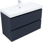 Мебель для ванной комнаты Aquanet Джейн (Flat) 101 см 00335431 подвесная, маренго