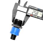 Адаптер для капельной ленты BOUTTE, 3/4" 2 шт.