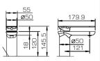 Смесители для ванны Bravat Gina F165104C-ENG