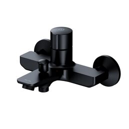 Смеситель для ванны AM.PM X-Joy черный нажимной с коротким изливом без лейки (F85A10522)