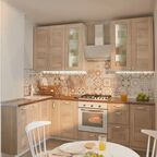 Фасад для кухонного шкафа Касли 59.7x137.3 см Delinia ID ЛДСП цвет касли