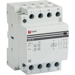 Контактор EKF КМ 2NC 20 А 230-400 В