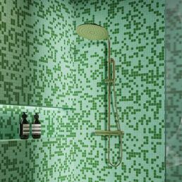 Мозаика стеклянная Artens 32.7x32.7 см цвет зелёный