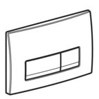 Клавиша смыва для инсталляций Geberit Delta черная матовая (115.119.14.1)