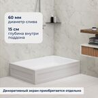 Душевой поддон прямоугольный RGW B/CL-S (700x900)