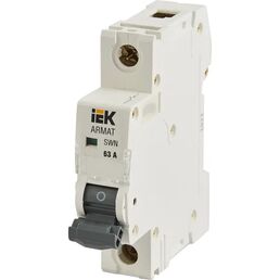 Автоматический выключатель IEK Armat SWN 1P 63 А