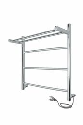 Полотенцесушитель электрический Indigo Arc LCAE50-50PR 53x50  cеребристый