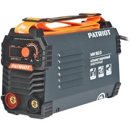 Аппарат сварочный инверторный PATRIOT WM 160 D /MMA /160 А / 6,8 кВт/ ПВ 70%/ работа от 140 В