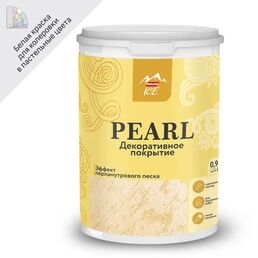 Покрытие декоративное Parade Pearl базовое с перламутровым песком 0.9 л