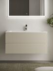 Тумба с раковиной Sancos Snob R SNR100CE 100 см подвесная, Beige Soft