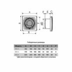 Вытяжной вентилятор ERA ERA 5, белый D 125