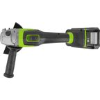 УШМ аккумуляторная бесщеточная Greenworks GD24AG, 24 В Li-Ion 2 Ач