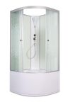 Душевая кабина AvaCan L910N 100x100 стекло с рисунком, профиль хром