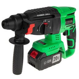Перфоратор аккумуляторный бесщеточный SDS-plus Zitrek ZKCH20FU, 20 В Li-Ion 2x4 Ач, 2 Дж