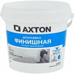 Акстон шпатлевка финишная белая (1,5кг) / AXTON шпатлевка финишная для внутренних работ белая (1,5кг)