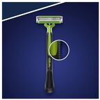Бритвы мужские одноразовые Gillette с плавающей головкой 8 шт