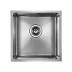 Кухонная мойка Paulmark VISTA 44 PM304444-BS нержавеющая сталь