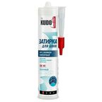 KUDO HOME KSK-160 герметик-затирка силиконовый санитарный для швов прозрачный 280 мл