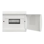Щит распределительный навесной EKF Proxima SlimBox ЩРН-П-10 10 модулей IP41 пластик цвет белый