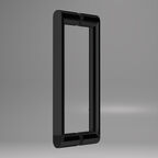 Душевой уголок Vincea Dice 120x90 VSR-4D9012CLB стекло прозрачное, профиль черный