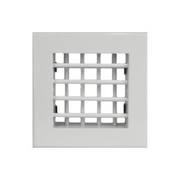 Двухрядная алюминиевая решетка Ventart 4687203264222