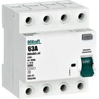 УЗО Dekraft 4P 63 A 300 мА 6 кА AC 14252DEK