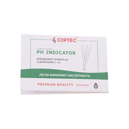 Лакмусовая индикаторная бумага для определения уровня pH CIPTEC PH INDICATOR ciptecphindicator
