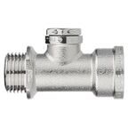 Тройник под манометр MPF 1/2"х1/4"х1/2" ВР-НР латунь