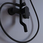 Душевая стойка RGW Shower Panels SP-25B черная, с изливом