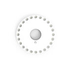 Фонарь Gauss кемпинговый GFL003 24LED 300lm 3xAA белый магнит и карабин LED