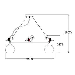 Люстра Arte lamp a2150sp-5wg