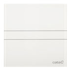Вентилятор осевой Cata E-120 G 180х180 мм d120 мм белый