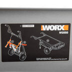 Тележка садовая Worx wg050 aerocraft