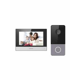 Hikvision DS-KIS603-P(C) Комплект IP-видеодомофона Портативная рация у двери