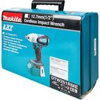 Гайковерт аккумуляторный ударный Makita DTW251RME, 18 В Li-Ion 2x4 Ач, 230 Нм