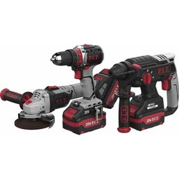 Набор аккумуляторных инструментов P.I.T. P0005-03 (PWS20H-125B, PSB20H-10C, PBH20H-22B)