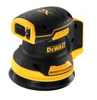 Аккумуляторная эксцентриковая шлифмашина DEWALT DCW210P1T, 18 В, 125 мм, 12000 кол/мин, с АКБ 5 Ач и ЗУ, в кейсе TSTAK