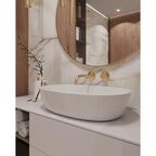 Глазурованный керамогранит Arcadia Ceramica Onyx Primo 60x120 см 1.44 м² глянцевый цвет бежевый