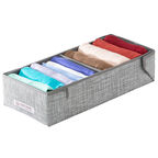 Ящик с отделениями Casy Home For Professionals 50x22x12см, серебряный