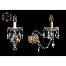 Хрустальное бра Art Classic 44501 10.21.1.200.XL.Gd.Sp подсвечник с подвесками