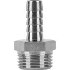 Штуцер Stout 1/2"x10 мм НР латунь SFT-0067-001210
