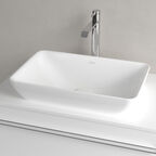 Раковина накладная Villeroy&Boch Venticello 55 см 411355R1 альпийский белый