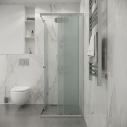 Душевой уголок Niagara Eco 88x88 NG-1009-14QMT стекло матовое, профиль хром матовый